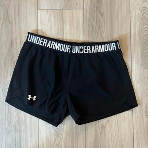 Under Armour Women's Black Athletic Shorts